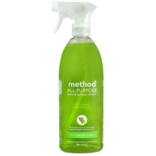 Method AllPurpose Natural Surface Cleaner Spray Lime Plus Sea Salt