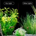 thumbnail image 2 of Aquarium Light Led Lamp White And Blue Nano Clip-on Lighting For Fish Plants 23-50cm-black, 2 of 4
