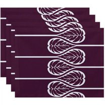 Simply Daisy 18" x 14" Fern 2 Floral Print Placemat