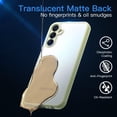 thumbnail image 5 of JETech Matte Case for Samsung Galaxy A15 5G / 4G 6.5-Inch, Frosted Translucent Back Protective Slim Phone Cover, Anti-Fingerprints (Lime), 5 of 6