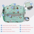 thumbnail image 5 of Bentgo Kids Lunch Bag - Double-Insulated, Reusable Lunch Bag for Kids 3+ with Adjustable Strap; Holds Lunch Box/Water Bottle/Snacks; Easy-Clean, Water-Resistant & Pockets (Puppy Love), 5 of 7