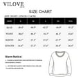 thumbnail image 3 of VILOVE Women St. Patrick's Day Sweatshirts Lucky Clover Sweatshirts Irish Shamrock Pullover Long Sleeve Graphic Tops, 3 of 8