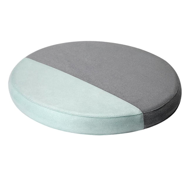 Colchón redondo del taburete del cojín de la silla de de la memoria Gris Zulema Cojín de asiento redondo Colchón