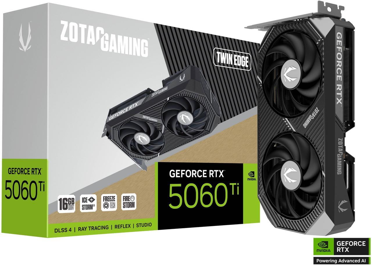 Zetec Technology ZT-B50620F-10M Gaming GeForce RTX 5060 Ti 16GB