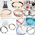 thumbnail image 6 of About 24pcs 3/4/5/6mm Gold Column Cord End Metal End Caps Stainless Steel Cord Caps Leather Cord Ends Terminators End Tip Bead Caps for DIY Jewelry Making, 6 of 9