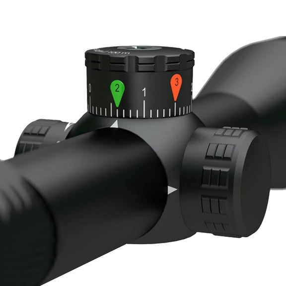 Kahles K18i-2/K18i/K16i Ballistic Turret, User-Friendly, Adjustable, Includes Marking Stickers, Ideal for Competitive Shooters and Hunters (30210)