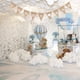 thumbnail image 3 of Guirnalda de banderines de arpillera GOOHOCHY CANDY BAR para decoración de bodas y fiestas (marrón), 3 of 7