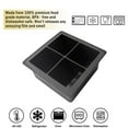 thumbnail image 2 of Cavity Silicone Ice Cube Tray Large Shape Shape Huge Ice Cube Square SALE K7R8, 2 of 9