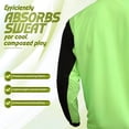 thumbnail image 3 of Camiseta de portero Vizari Vallejo Juvenil con codos acolchados, 3 of 4