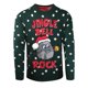 thumbnail image 1 of Brave Soul - Jersey Jingle Bell Rock Navidad para Hombre (Verde Pino), 1 of 2