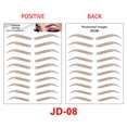 thumbnail image 1 of Fiudx Pegatina para Cejas 6D, Tatuajes Naturales de Color Marrón, Transformación Instantánea, Fácil Aplicación, Diseño Agradable para La Piel, Varios Estilos, Imprescindible para El Maquillaje Diario, 1 of 2