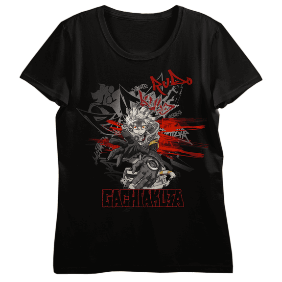 Gachiakuta Rudo Graphic Tee for Women Anime Fandom-Small
