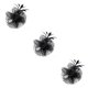 thumbnail image 1 of Jumpingount Tocado de boda con flores para el pelo, estilo Retro, adorno para el pelo de fiesta Simple, colgante de cabeza nupcial multiusos, negro Type1 NO1, 1 of 6