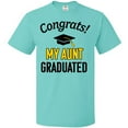thumbnail image 3 of Inktastic Congrats My Aunt Graduated with Cap T-Shirt, 3 of 5