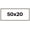 Hans, variant on 50x20 Frame Silver Real Wood Picture Frame Width 1.25 Inches | Interior Frame Depth 0.5 Inches |
