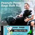 thumbnail image 5 of The Original Poop Bags® Handle Tie Dog Waste Bags, Snoopy Design, USDA Certified Biobased, Large Unscented Dog Poop Bags, 120 Count, 5 of 6