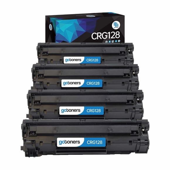 Gotoners 4PK Compatible Replacement Toner CRG128 for Canon MF4570dw MF4880dw MF4570dn MF4890dw MF4450 MF4550 MF4550d MF4400 MF4410 MF4412 M