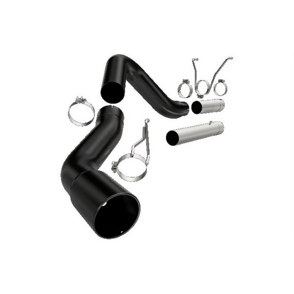 MagnaFlow 07-10 Dodge 2500/3500 409 SS DPF Back 5in Single Exit Exhaust- Black