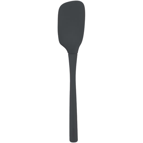 Tovolo Flex-Core All Silicone Spoonula, Charcoal
