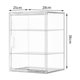 thumbnail image 1 of Caja de zapatos de acrílico totalmente transparente, bolsa de bloques de construcción para muñecas, zapatos de baloncesto, caja de almacenamiento hecha a mano, plástico antioxidante, completamente, 1 of 5