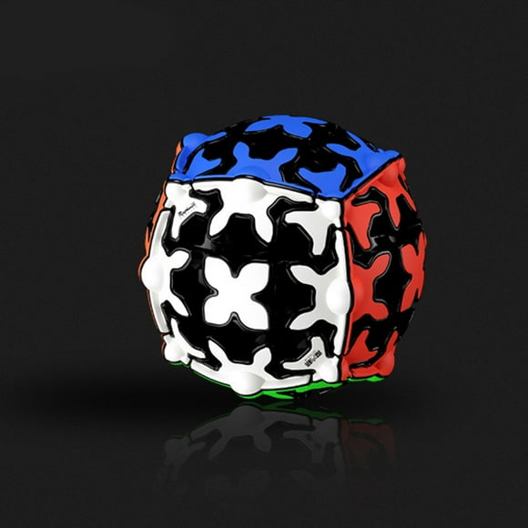 Royalbelle Qiyi Magic Cube Gear Cube 3x3 Gear Ball Shaped Smooth Cube Professional Game Toys
