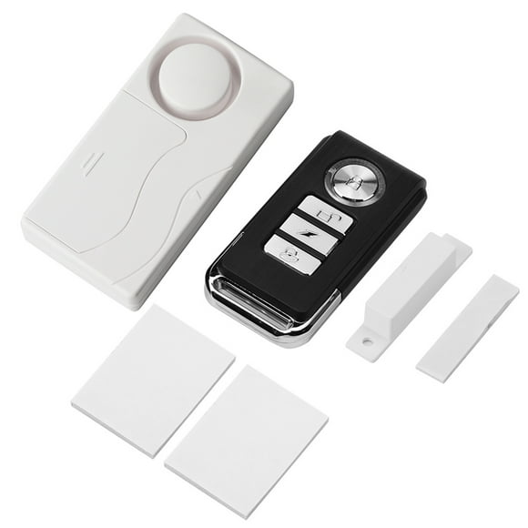 Alarma magnética para puerta con control remoto inalámbrico Mr 03R, alarma antirrobo con contraseña para abrir ventanas y puertas.