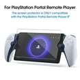 thumbnail image 2 of (3 Pack) amFilm Tempered Glass Screen Protector for PlayStation Portal Remote Player 8 inch, Transparent Ultra HD, Anti-Scratch, Anti-Fingerprint, 2 of 7