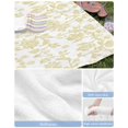 thumbnail image 6 of Yellow Flower Beach Towels Oversized Super Absorbent, Vintage Farmhouse Boho Leaf Spring Plant Lightweight Bath Towel Quick Dry Sets For Bathroom/Pool/Rv Camping/Beach Play/Gym Room/Picnic 31"x62", 6 of 8