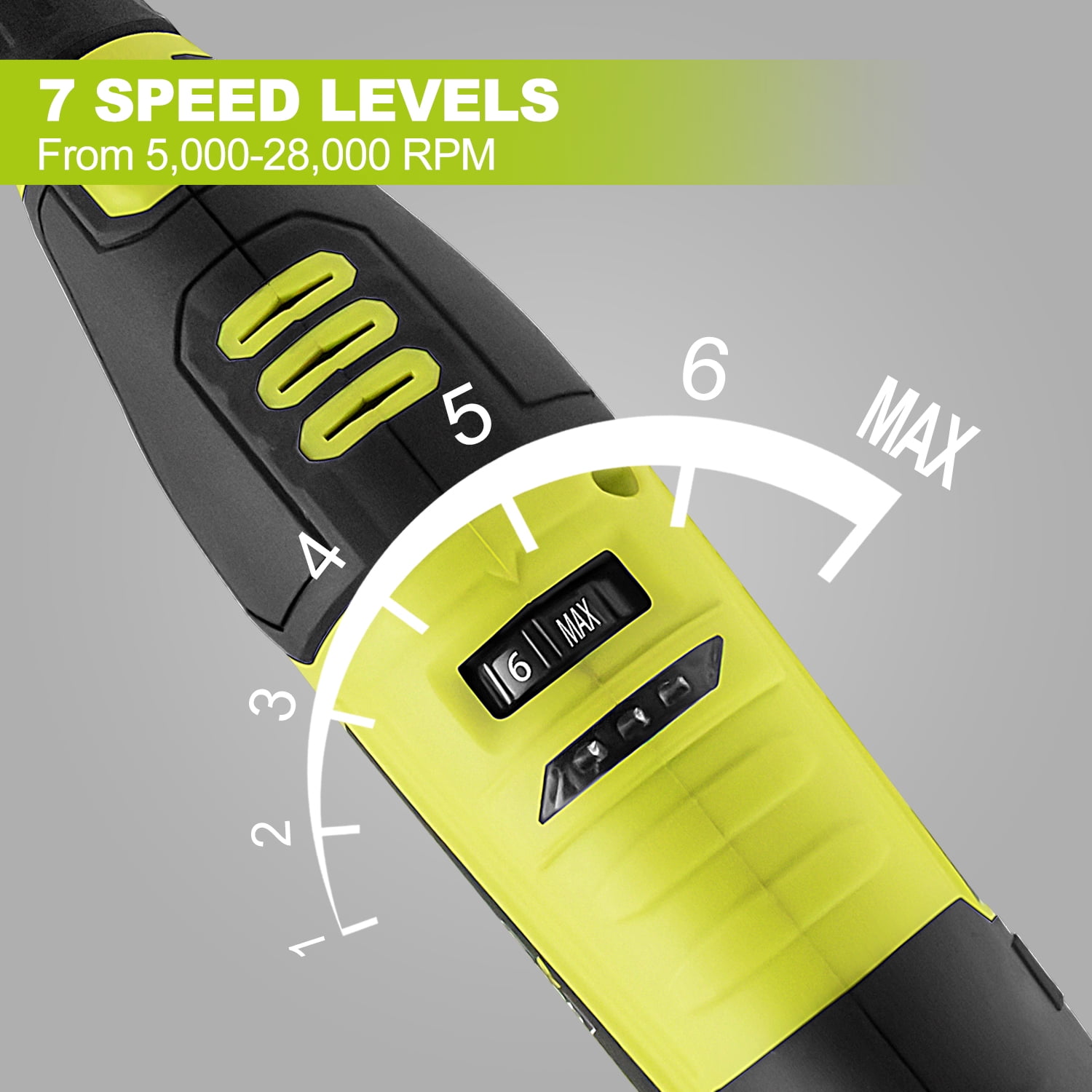 12V Cordless Rotary Tool Kit, 7 speeds, 77 Accessories, 2 attachments, Flex Shaft, Universal keyless chuck,1 hour Quick Charging, for Cutting, Sanding, Polishing, Drilling, Grinding,Carving