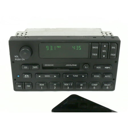 98-00 Lincoln Town Car Radio AMFM CS Receiver w Bluetooth Upgrade XW1F-18C870-BG -