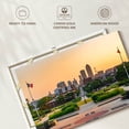 thumbnail image 6 of Elephant Stock Des Moines Park And Skyline Wall Art - Horizontal Canvas Wall Art - Living Room Wall Decor - Places Canvas - Gray And Orange Decor - 12" x 8", 6 of 8