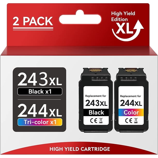 Compatible PG 243XL CL 244XL High Yield Ink Cartridge Replacement for