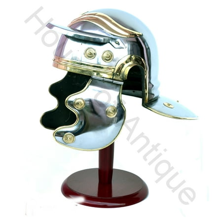 Vintage Replica Roman Galea Helmet: A Classic Symbol of Ancient Roman Warfare.