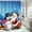 B, variant on NWOKYZGH 1Pc Christmas Shower Curtain, Snowman Shower Curtain for Bathroom Decor, Christmas Winter Snowman Curtains 71x71 Inch
