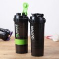 thumbnail image 4 of Fashion 600ml Plastic Useful Sport Gym Protein Powder Shaker Mixer Cup Bottle, 4 of 4