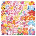 thumbnail image 1 of Pegatinas Kawaii Flower, 50 unidades, de vinilo impermeable para decoración, 1 of 3