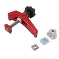 thumbnail image 2 of Hold Down Clamp, Corrosion Resistant Rapid Fixing T Track Hold Down Clamp Lightweight  for Woodworking Table, 2 of 7