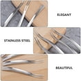 thumbnail image 5 of 4pcs Fruit Forks Stain Forks Forks Forks Torta Postre Forks Gadget de la Cocina, 5 of 5