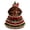 Brown5, variant on Animal Christmas Tree Crochet Kit, DIY Handmade Ornament with Pearl Beads Bow, Beginner Friendly Crochet Craft Set for Adults
