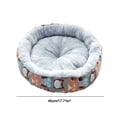 thumbnail image 3 of Clearance Kbndieu Dog Bed Medium Size Dogs, Cat Beds for Indoor Cats, Round Pet Bed for Puppy and Kitty, Washable, Extra Soft, Anti-Slip Bottom, 3 of 6