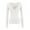 BB-White, variant on QATAINLAV Beige Deep V Neck Lace Patchwork Blouse for Women Dressy Slim Fitted Long Sleeve Tops Casual Layer Tee Shirts
