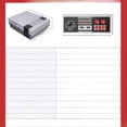 thumbnail image 4 of Máquina de juegos casera HD doble europea y americana Rojo y Blanco 8 NES620 máquina de juegos portátil, 4 of 5