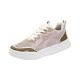 thumbnail image 1 of AUDeals Espadrilles Tissées pour Femmes, Chaussures Rétro à Plateforme Tressée avec Confort Léger Décontracté pour la Marche et la Randonnée (Rose, 8), 1 of 4