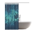 thumbnail image 2 of MKHERT Jungle Shower Curtain Waterproof Bath Curtain Decor 66x72 inch, 2 of 2