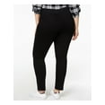 thumbnail image 2 of TOMMY HILFIGER $79 Women New Black Ombre Gramercy Pocketed Pull-On Jeans 14W B+B, 2 of 4