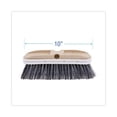 thumbnail image 2 of Polystyrene Vehicle Brush with Vinyl Bumper, Black/White Polystyrene Bristles, 10" Brush | Bundle of 2 Each, 2 of 5