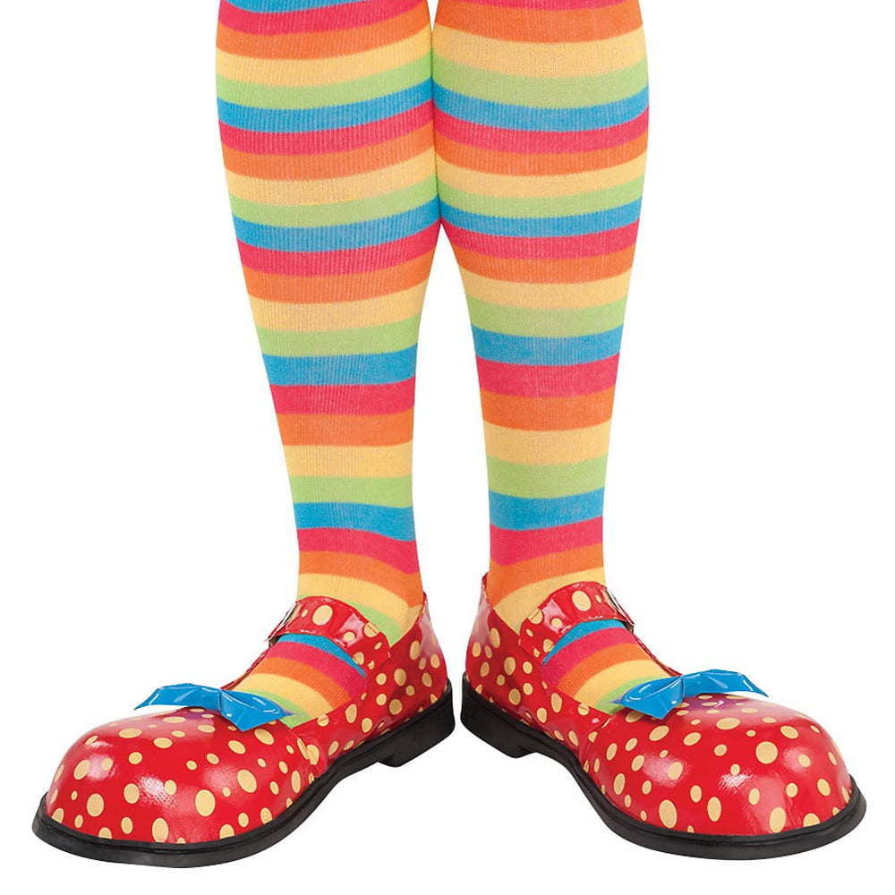 Costumes USA - Clown Girl Shoes Adult Costume Accessory - Standard