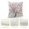 thumbnail image 4 of COMIO  Cherry Blossom Pillow Cover Japanese Cherry Decorative Pillowcases Cherry Blossom Pillowcase Pink Flower Pillow Cases with Hidden Zipper Home Cushion Decorative, 4 of 5