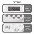 thumbnail image 5 of Timer Switch,Panel Mounted Timer Switch Panel Mounted Fans Tv Kitchen Tv Kitchen Appliances Office Fans Tv Mounted Timer 16 On/off Office Fans Timer Switch Timer 16 On/off 16 On/off Office Huiop, 5 of 5