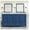Blue Bathroom Solid Wood MDF, variant on 60" Blue Bathroom Vanity Set with Double Vanities (Separate), Double Ceramic Sinks, Storage Shelf, and Divided Drawers (Mirror not included)– Modern Bathroom for Spacious Bathrooms